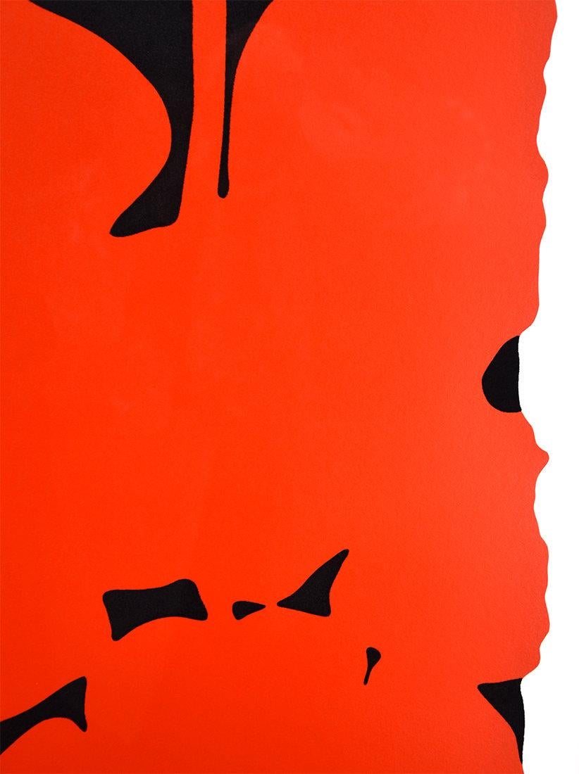 Rote Mohnblumen II (Zeitgenössisch), Print, von Donald Sultan