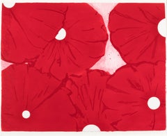 Six Red Flowers