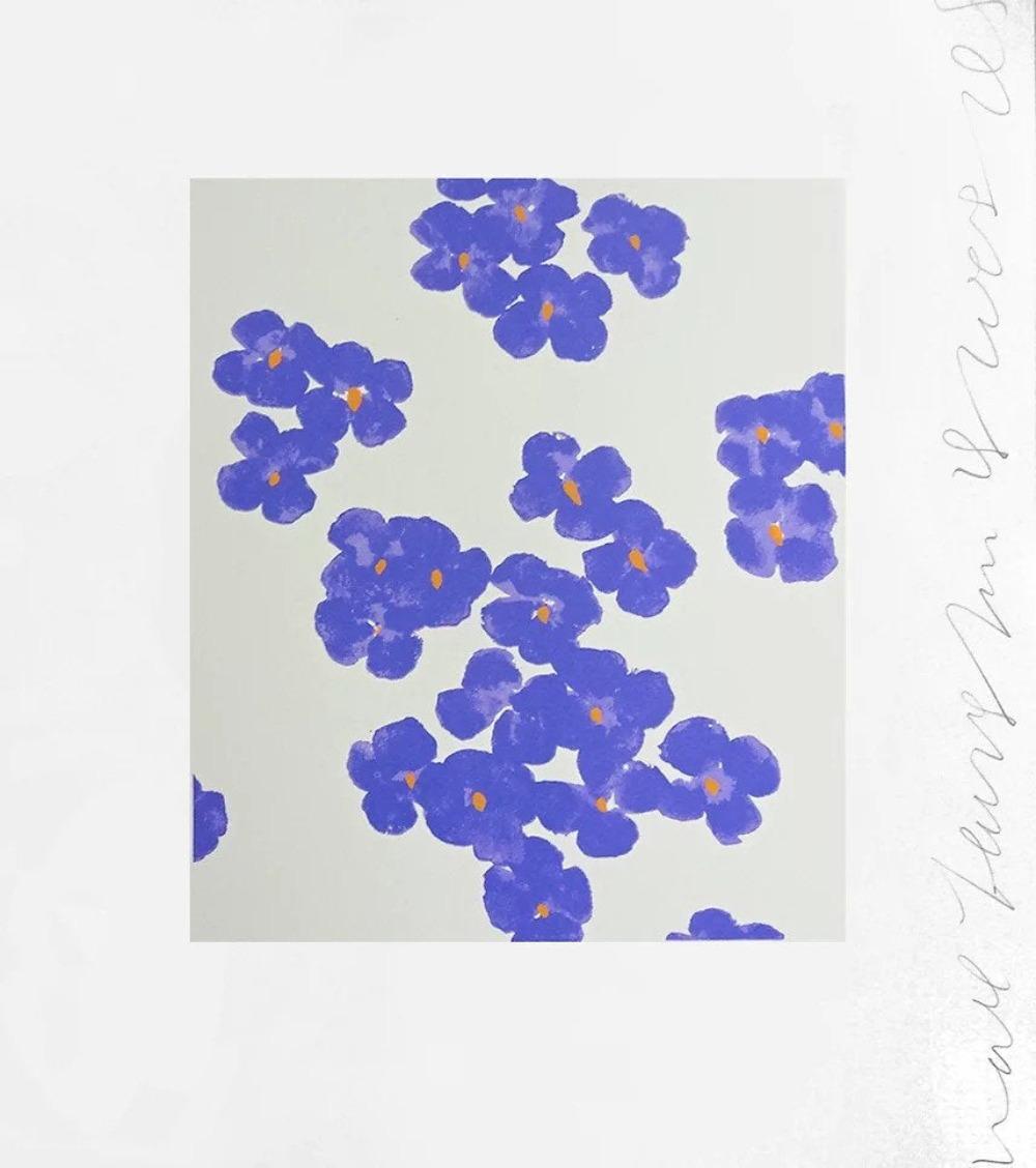 Alhelí 15 - Print Contemporáneo de Donald Sultan