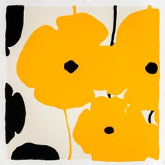 Yellow and Black Poppies