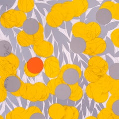 Gelbe Mimose mit Orange