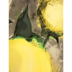 Gelbe Rosen aus Früchten und Blumen III 68/125