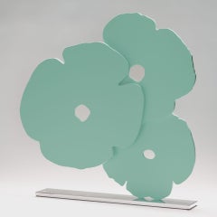 Aqua poppies