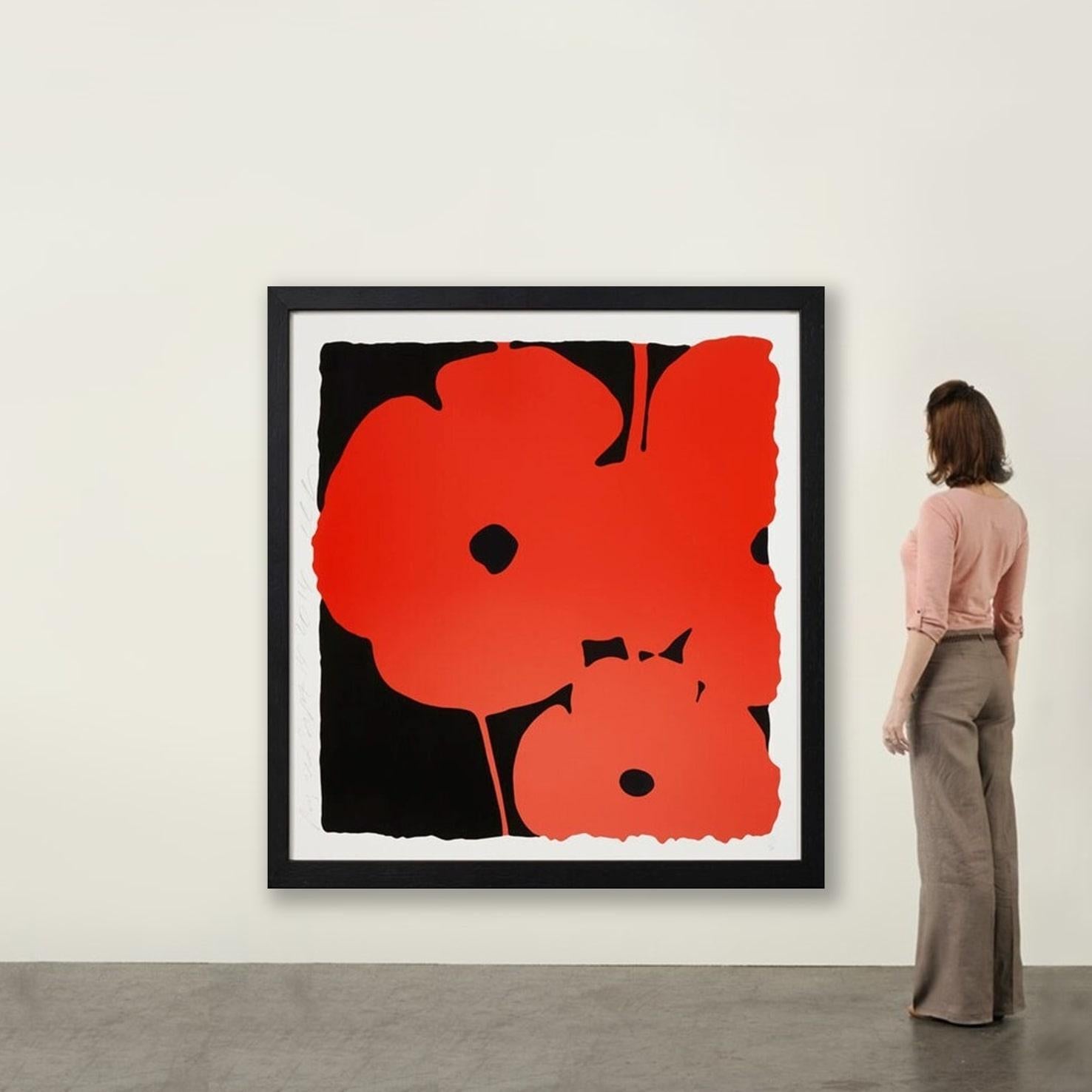 Donald Sultan, Big Poppies
Silkscreen (Portfolio of 3)
Edition of 30
153 x 153 cm (60.2 x 60.2 in)
Signed, dated, numbered, and titled
In mint condition, as acquired from the publisher

PLEASE NOTE: Edition numbers could vary from the one shown in
