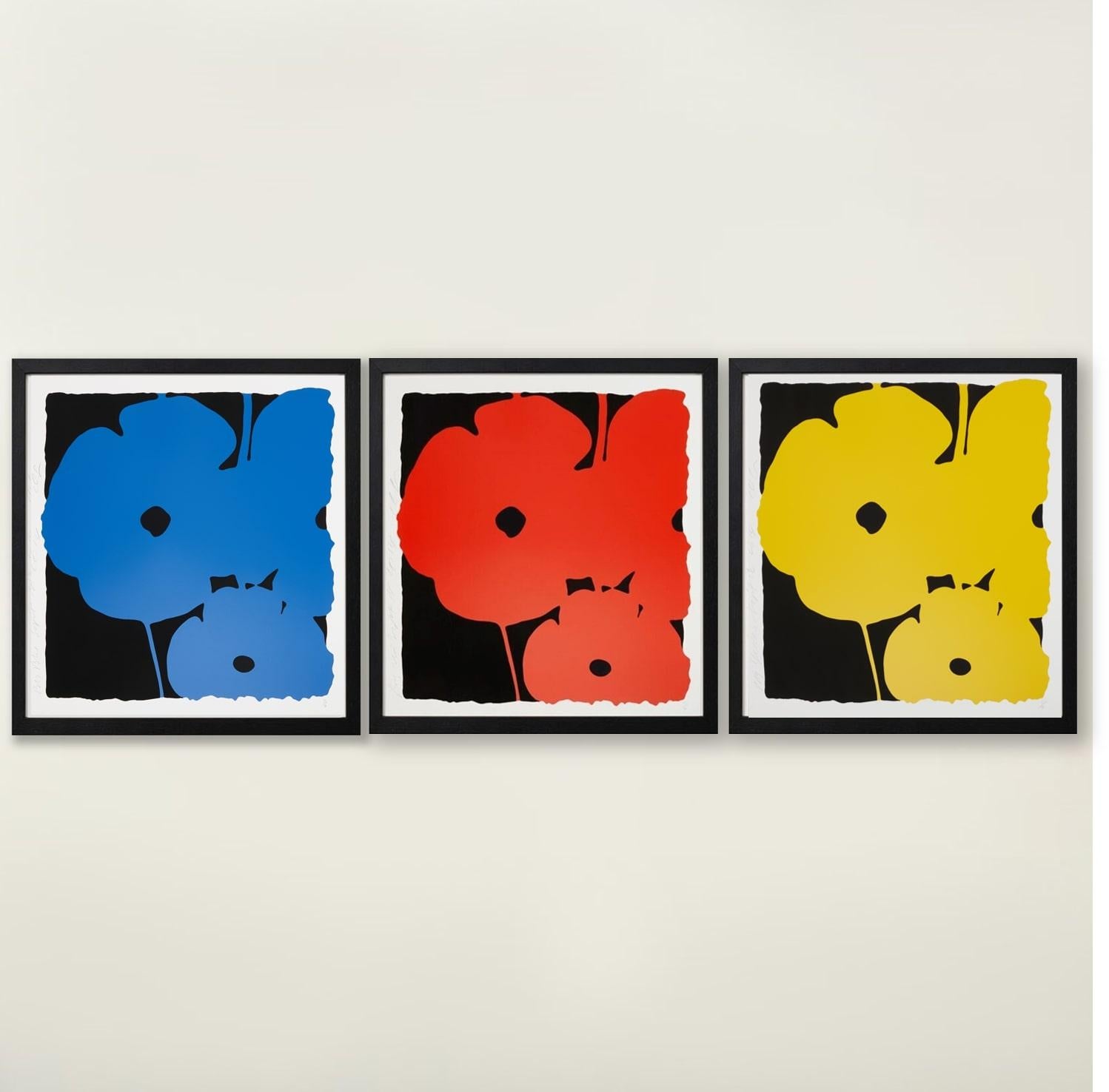 Big Poppies - Contemporary, 21st Century, Silkscreen, Poppies, Limited Edition 