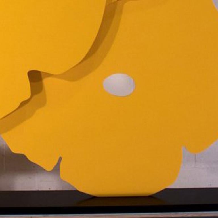 Große gelbe Papageien, 2015 (Abstrakt), Sculpture, von Donald Sultan