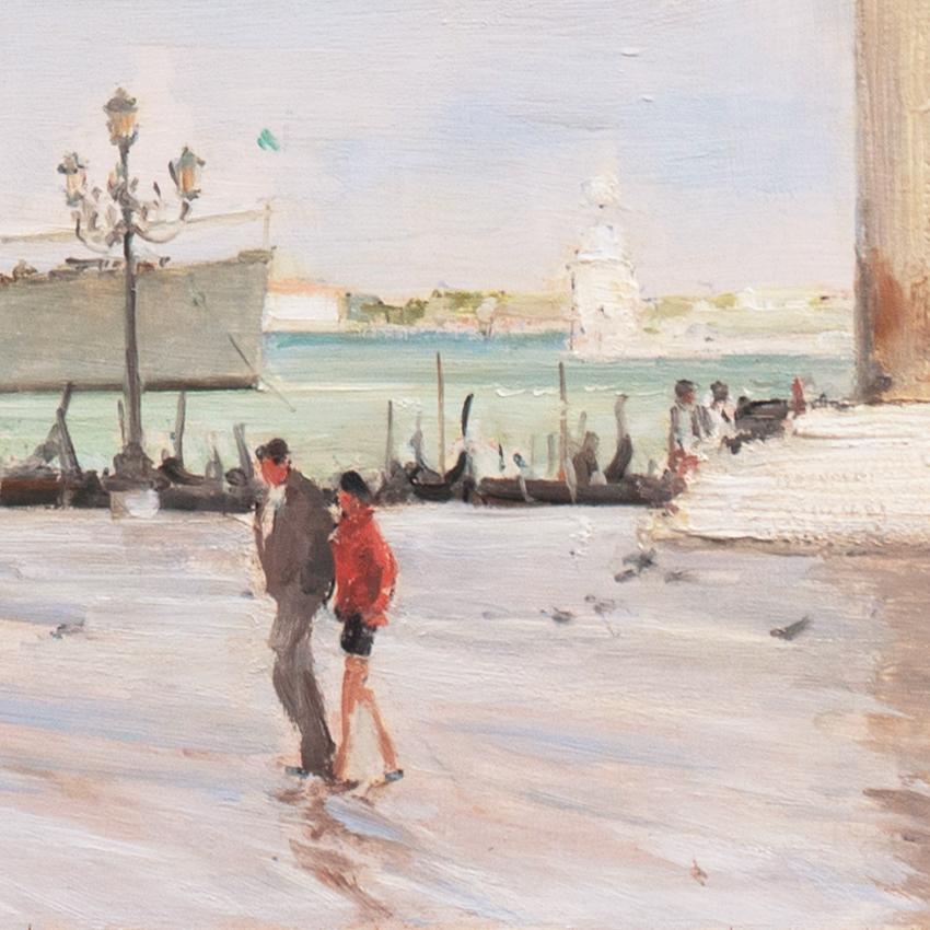 'After the Rain, Venice', National Academy, Metropolitan Museum, AWS, NWS, ASL For Sale 1