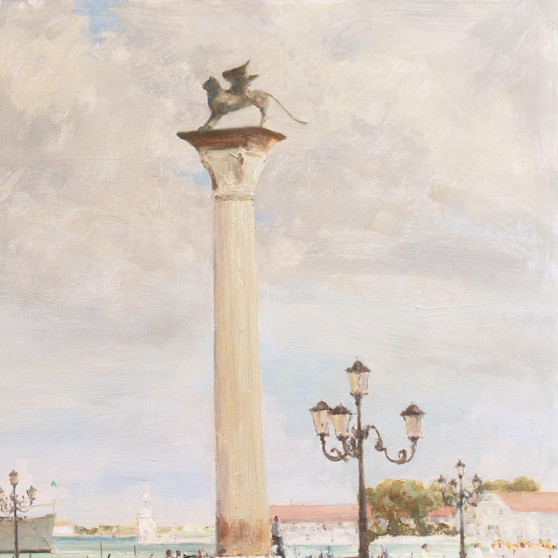 « After the Rain, Venice », National Academy, Metropolitan Museum, AWS, NWS, ASL en vente 5