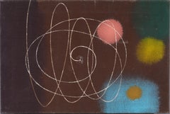 Vintage By Modernista Espressionista Astratto  Pittura a olio