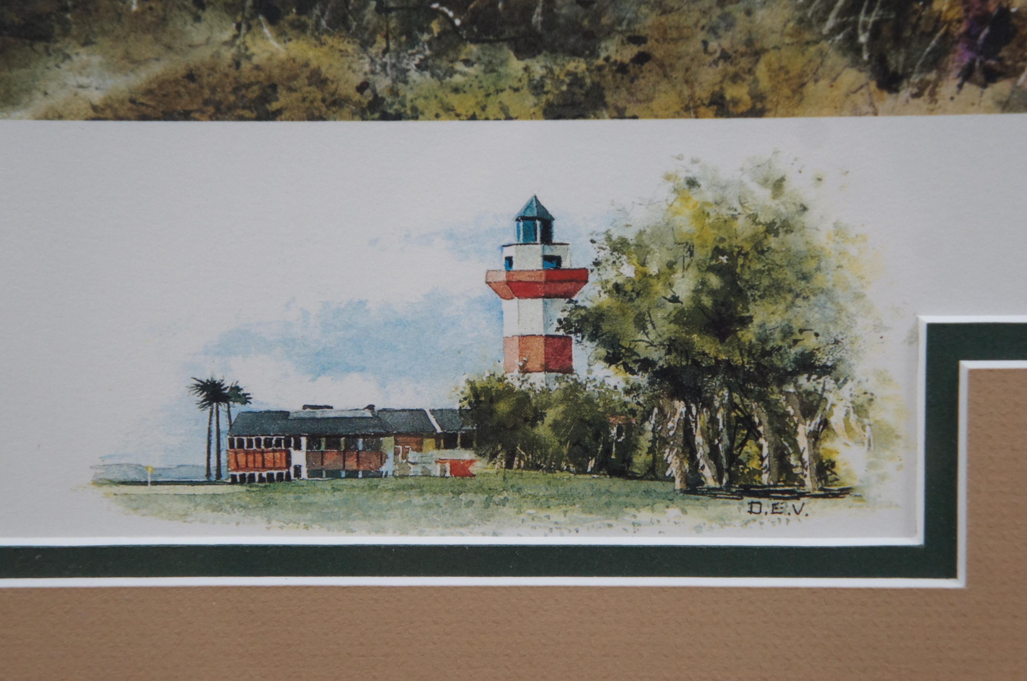 Donald Voorhees Southern Classic 17th Hole Harbour Town Hilton Head Golf Print 3