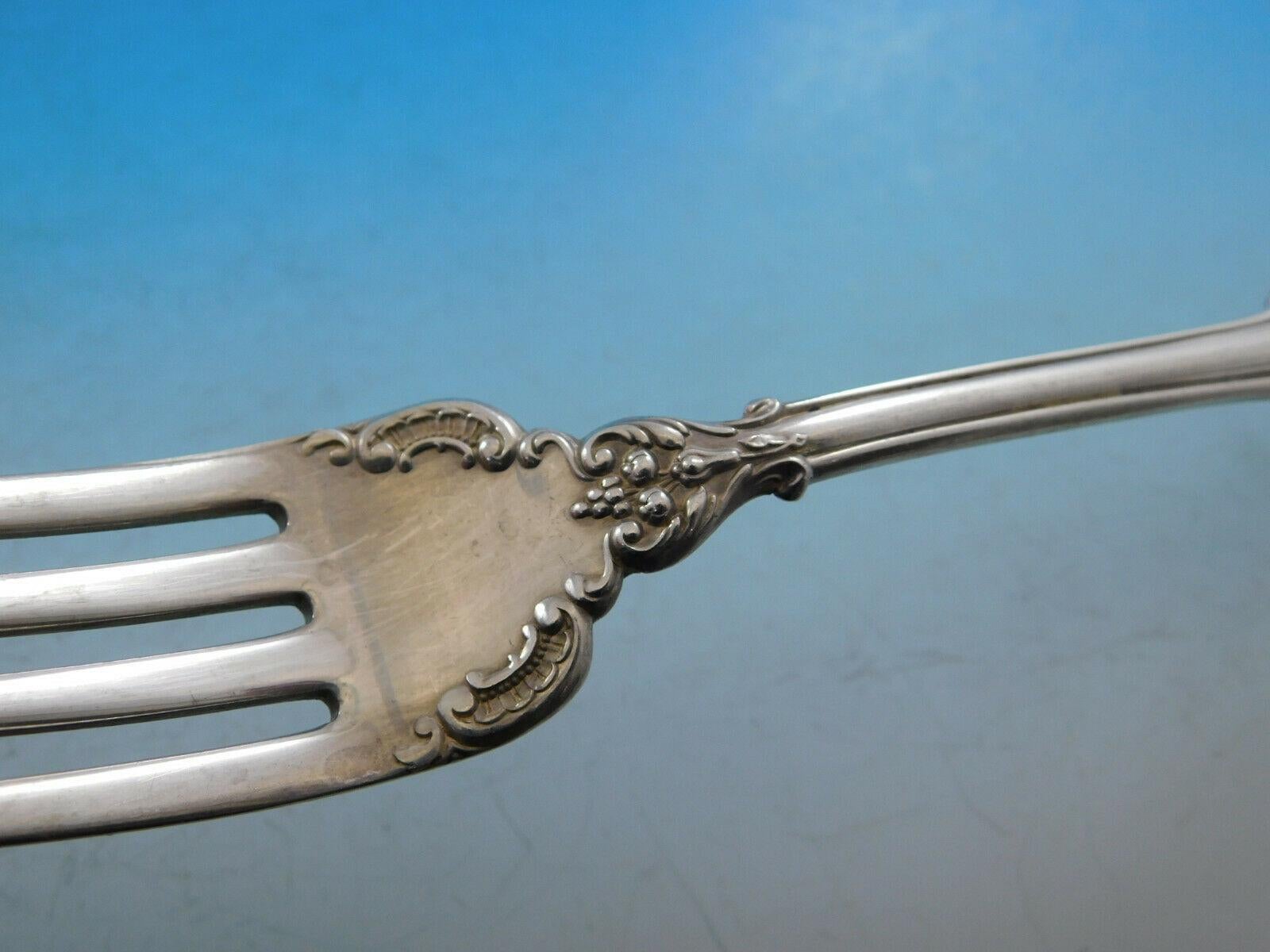 20th Century Donatello by Amston Sterling Silver Flatware Set for 8 Service 43 Pieces For Sale