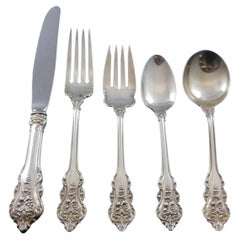 Donatello by Amston Sterling Silver Flatware Set for 8 Service 43 Pieces