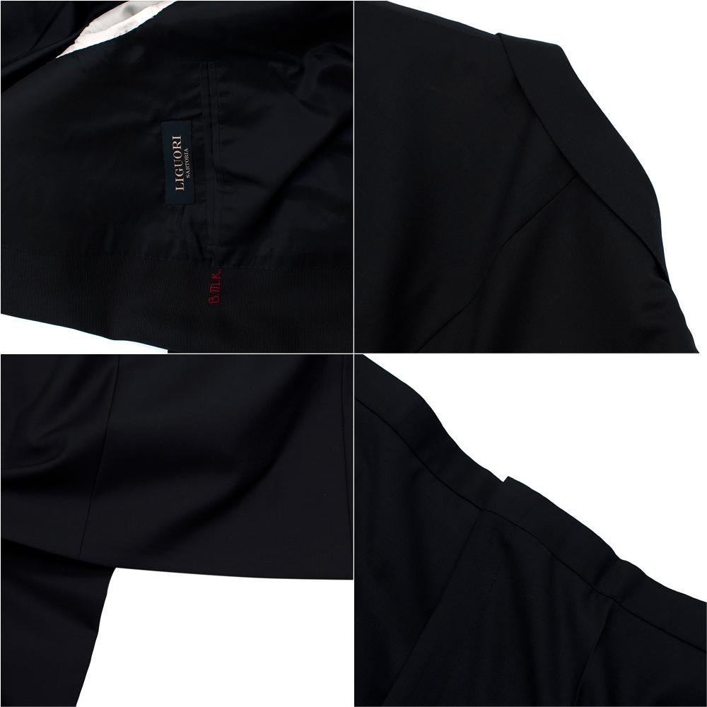 Donato Liguori Hand Tailored 2-Piece Evening Suit - Size Estimated XL For Sale 1