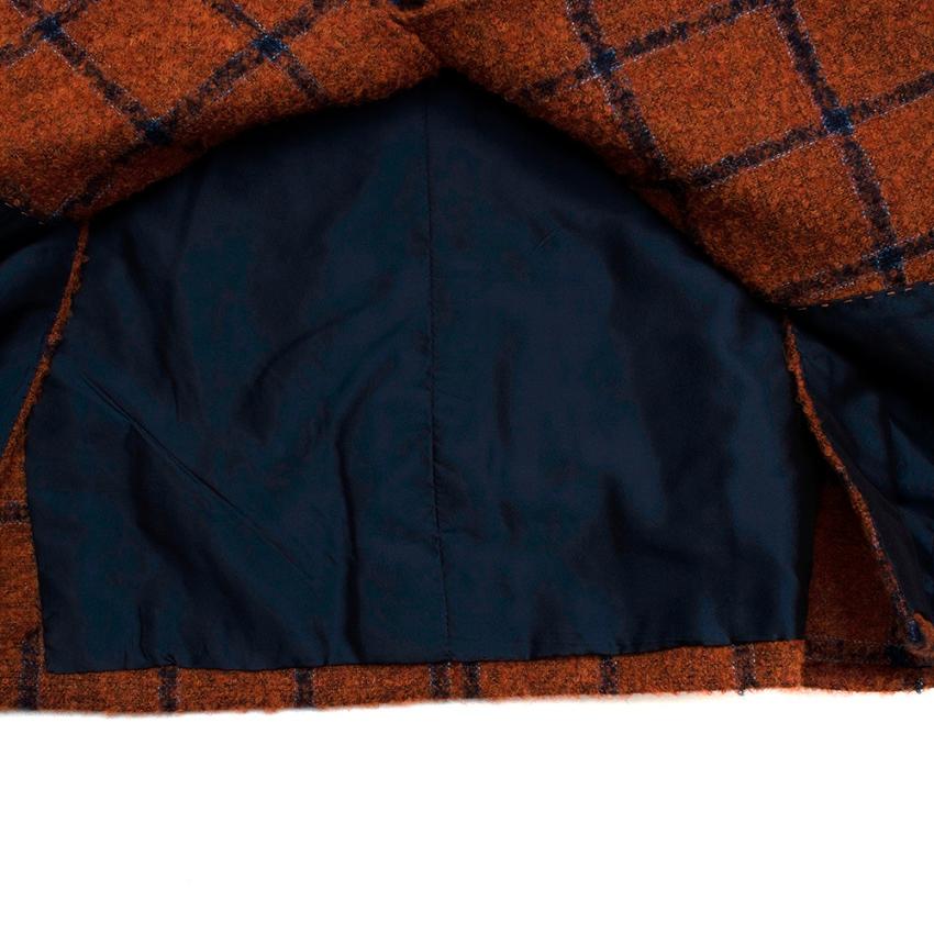 Donato Liguori Orange Cashmere & Mohair Hand Tailored Jacket - Size Estimated XL In New Condition For Sale In London, GB