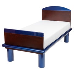 "Donau" Single Bed by Ettore Sottsass and Marco Zanini for Leitner, 1986