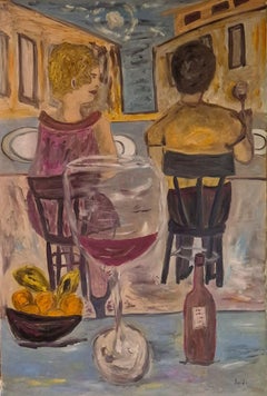 Zeitgenössische israelische Kunst von Dondi Schwartz - Ein Date in Rieti