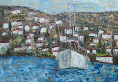 Israeli Contemporary Art by Dondi Schwartz - Agina Island, Greece