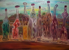 Israeli Contemporary Art by Dondi Schwartz - Bottles 2 