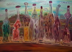 Arte contemporanea israeliana di Dondi Schwartz - Bottiglie 2