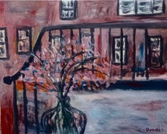 Art contemporain israélien de Dondi Schwartz -  Au cœur d'une scène de rue