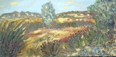 Israeli Contemporary Art by Dondi Schwartz - Landscape, Southwest of Israel