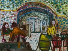Israeli Contemporary Art by Dondi Schwartz - Restaurant in Rome