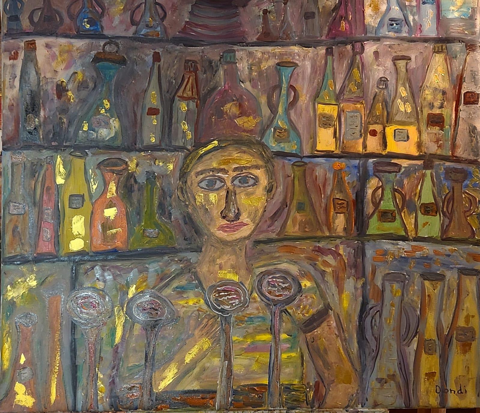 Oil on canvas

Dondi Schwartz is an Israeli artist born in Canada in 1961 who lives and works in the Kibbutz Beeri, Negev, Israel. Schwartz studied art at the Avni School of Arts in Tel Aviv, The Kibbutz Workshop for Painting and Creative Writing