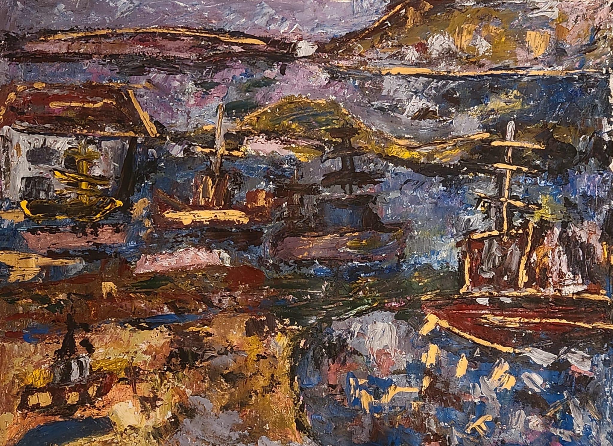 Huile sur toile

Dondi Schwartz est un artiste israélien né au Canada en 1961 qui vit et travaille dans le kibboutz Beeri, dans le Néguev, en Israël. Schwartz a étudié l'art à l'Avni School of Arts de Tel Aviv, au Kibbutz Workshop for Painting and