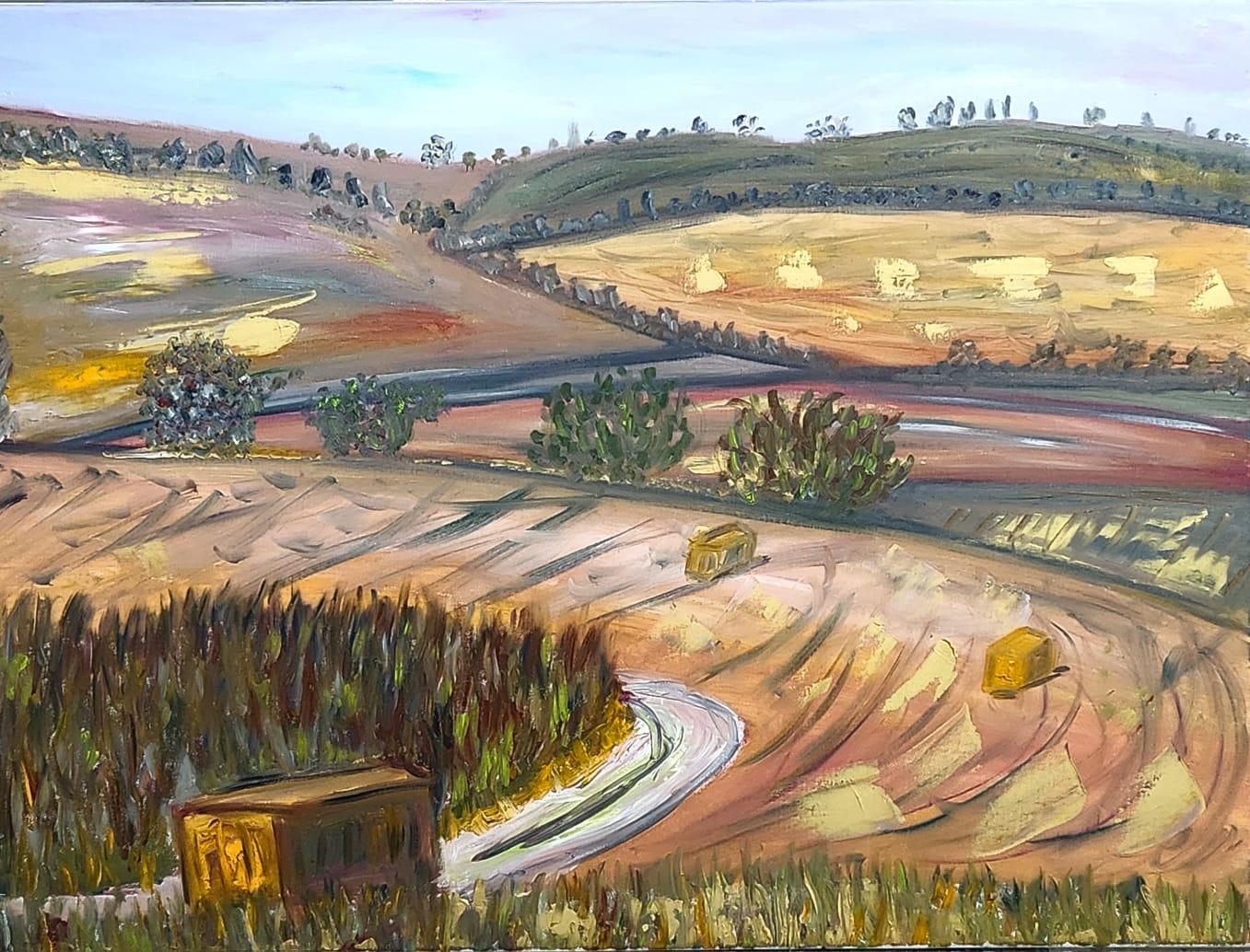 Olio su tela 

Dondi Schwartz è un artista israeliano nato in Canada nel 1961 che vive e lavora nel Kibbutz Beeri, nel Negev, in Israele. Schwartz ha studiato arte presso la Avni School of Arts di Tel Aviv, il Kibbutz Workshop for Painting and