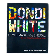 Dondi White Stylemaster General Book, First Edition, Hardcover, 2001