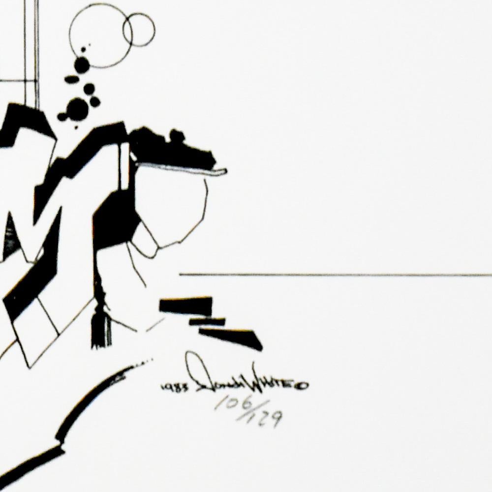 Alles Gute zum Geburtstag Papa (Streetart), Print, von Dondi White