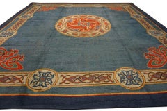 Tapis irlandais Donegal Arts & Crafts du début du 20e siècle