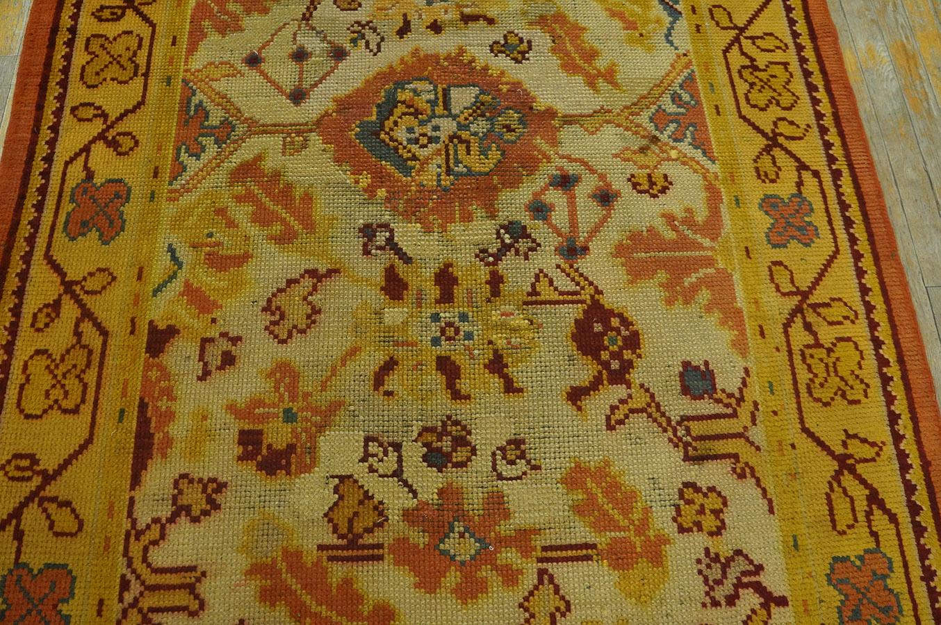 Early 20th Century Donegal Arts & Crafts Carpet ( 4'6