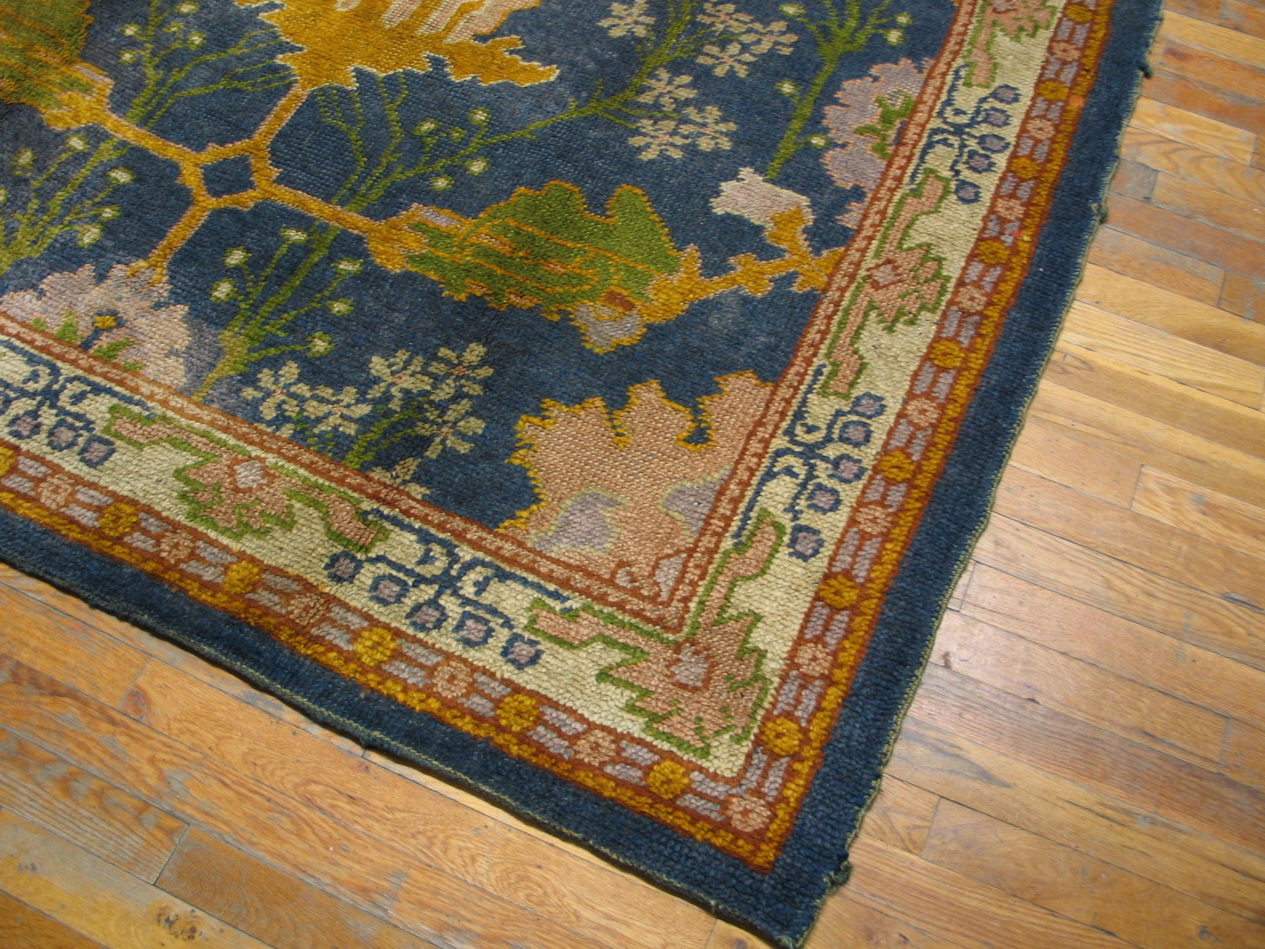 Early 20th Century Donegal Arts & Crafts Carpet Designed by Gavin Morton
6' x 9' - 183 x 275 cm