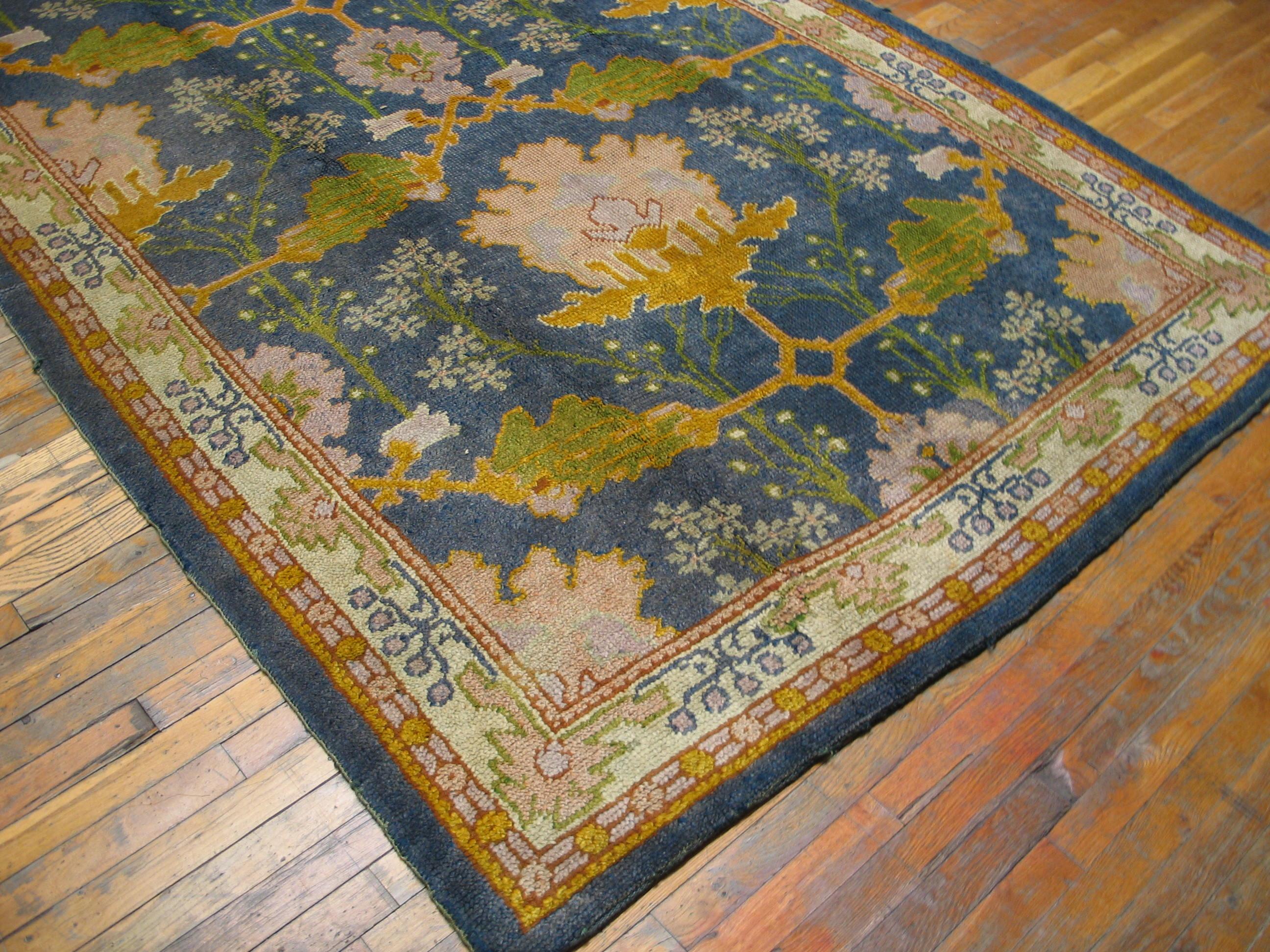 Donegal Arts & Crafts-Teppich des frühen 20. Jahrhunderts, entworfen von Gavin Morton (Arts and Crafts) im Angebot