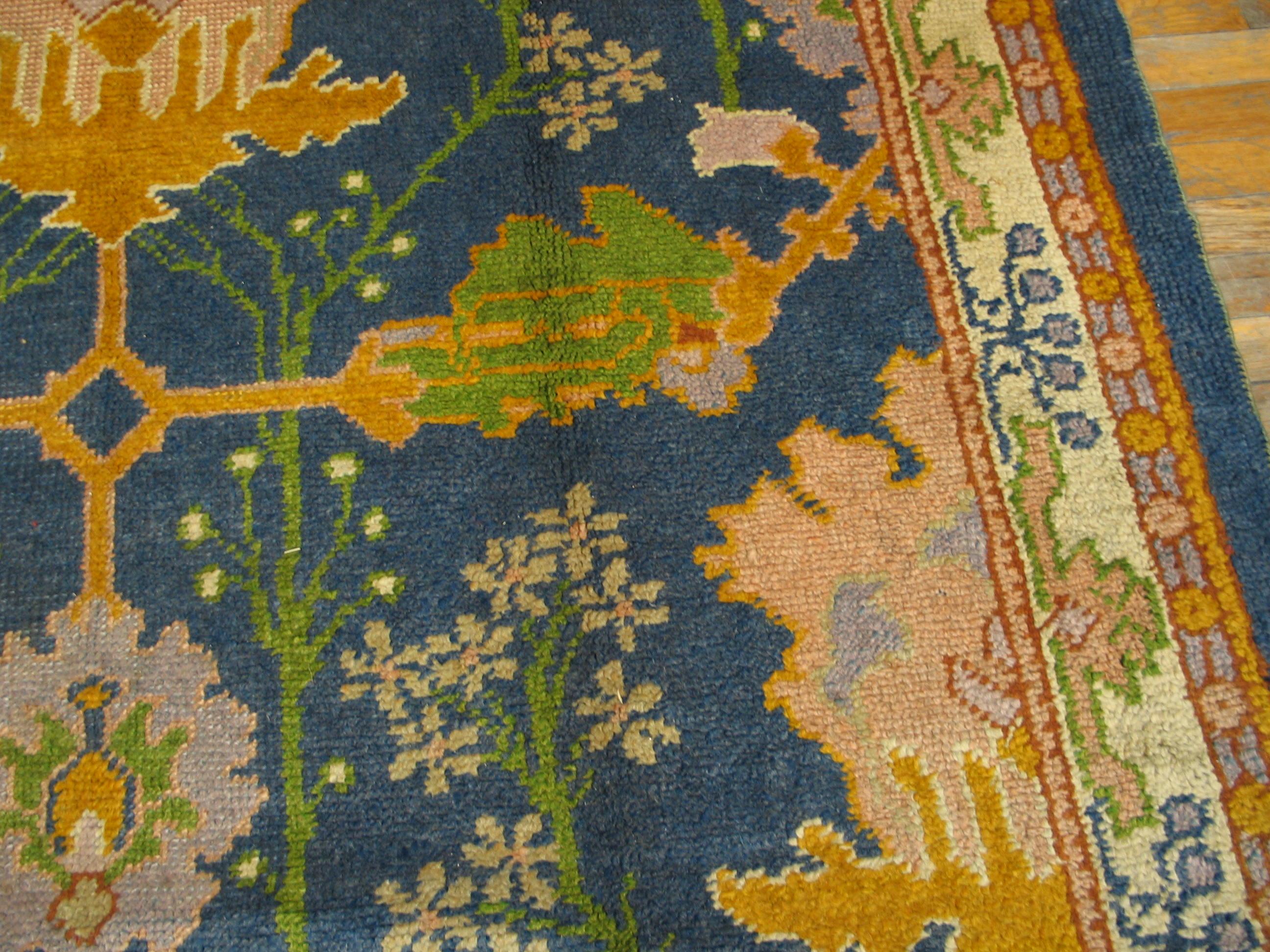 Donegal Arts & Crafts-Teppich des frühen 20. Jahrhunderts, entworfen von Gavin Morton (Handgeknüpft) im Angebot