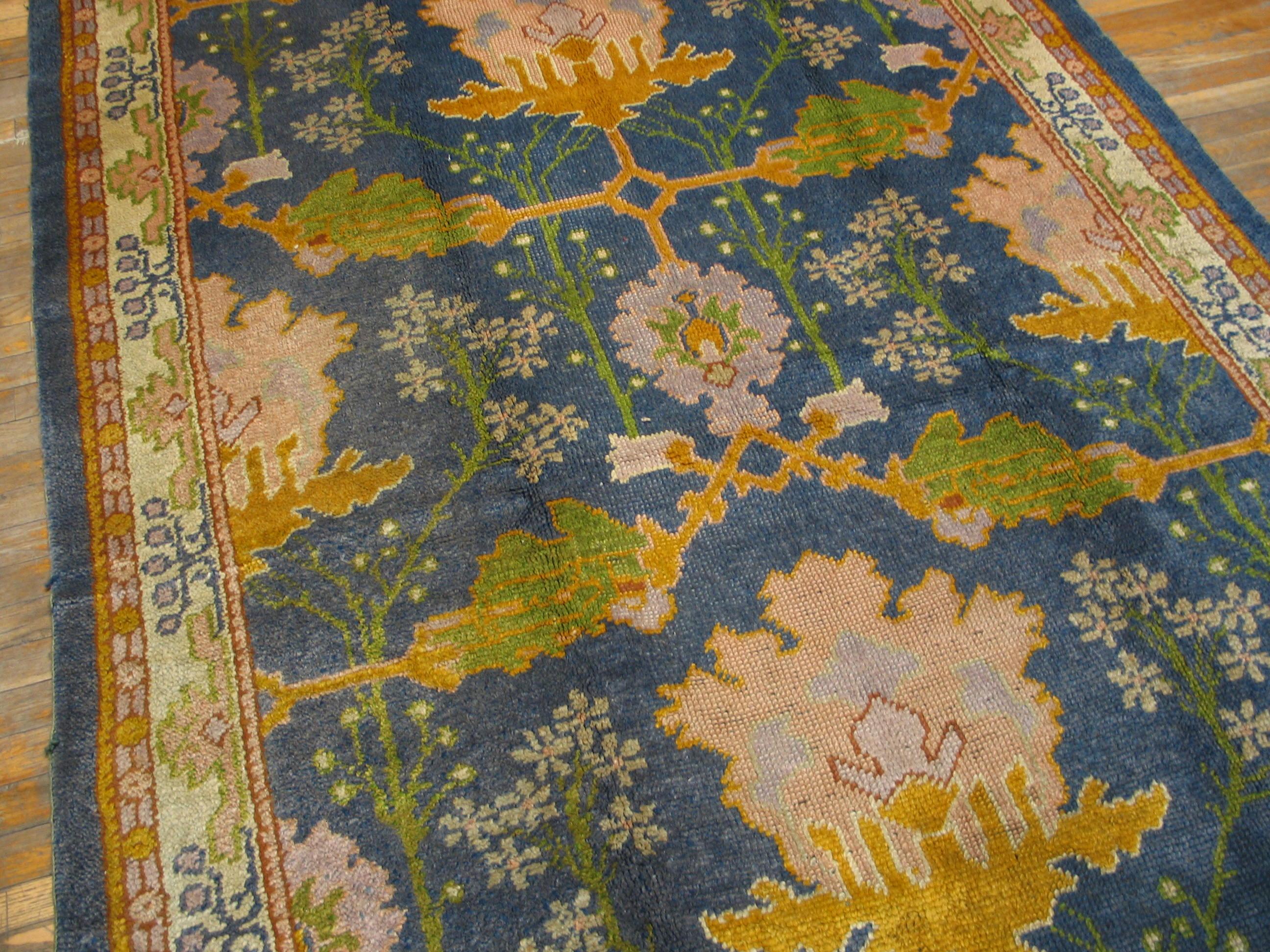 Irish Early 20th Century Donegal Arts & Crafts Carpet Designed by Gavin Morton For Sale