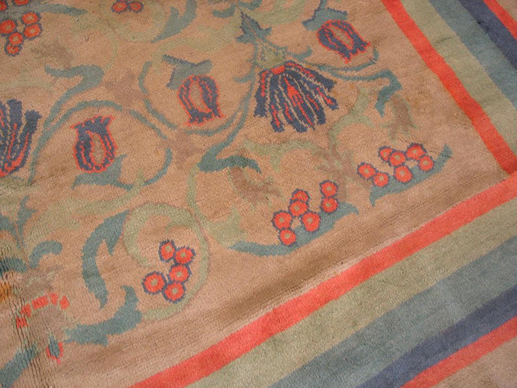 Irish Early 20th Century Donegal Arts & Crafts Carpet by Dun Emer  For Sale