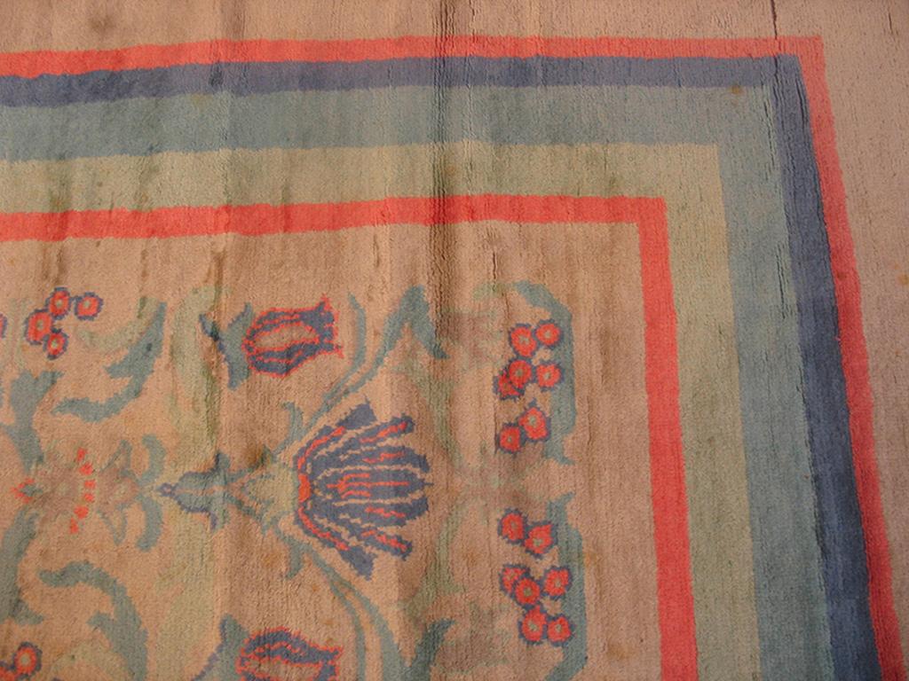 Hand-Knotted Early 20th Century Donegal Arts & Crafts Carpet by Dun Emer  For Sale