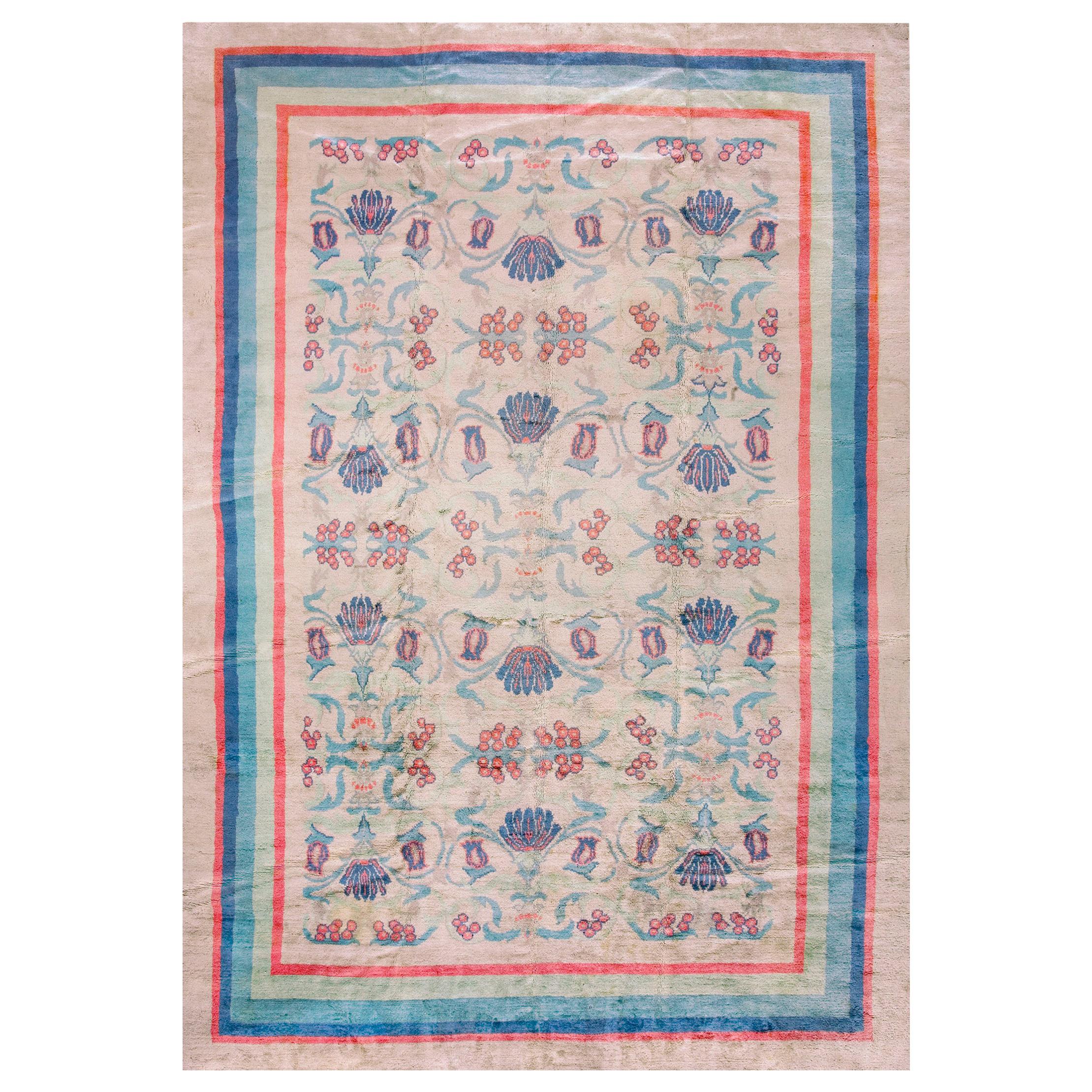 Early 20th Century Donegal Arts & Crafts Carpet by Dun Emer