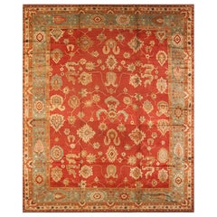Tapis Arts & Crafts du Donegal du début du 20ème siècle ( 16'6" x 19'6" - 503 x 295 )
