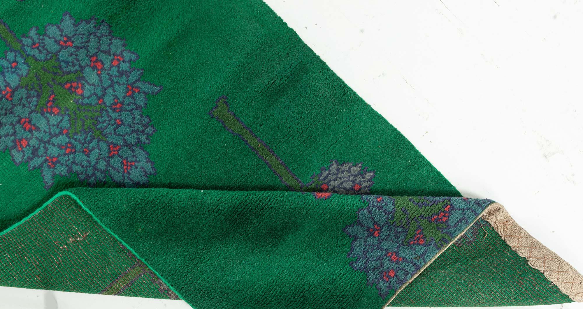 Hand-Knotted Donegal by C.F.A Runner 'Fragment' For Sale