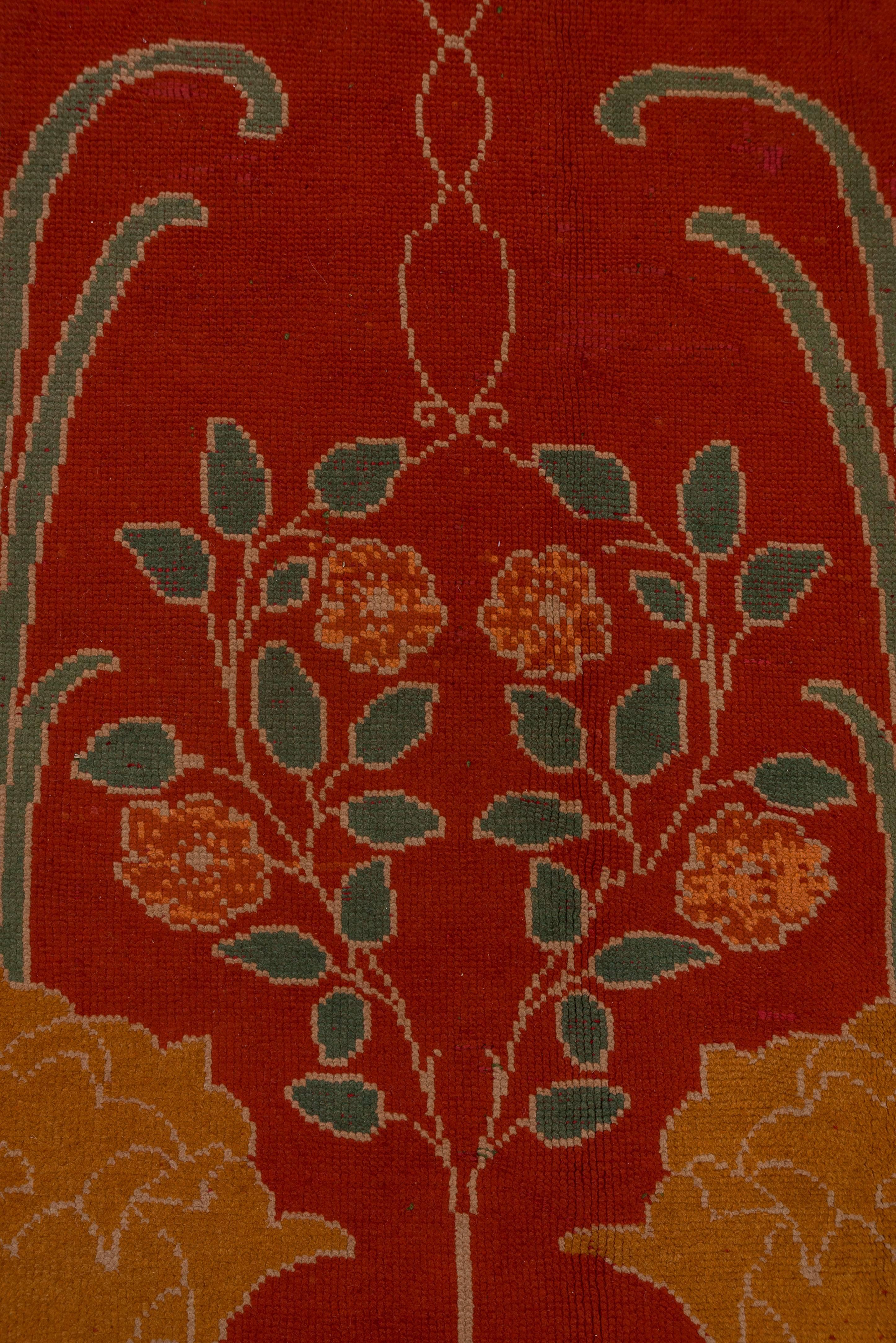 Hand-Knotted Donegal Carpet, circa 1900