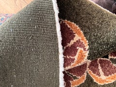 Donegal Liberty Rug Dark Olive Ground