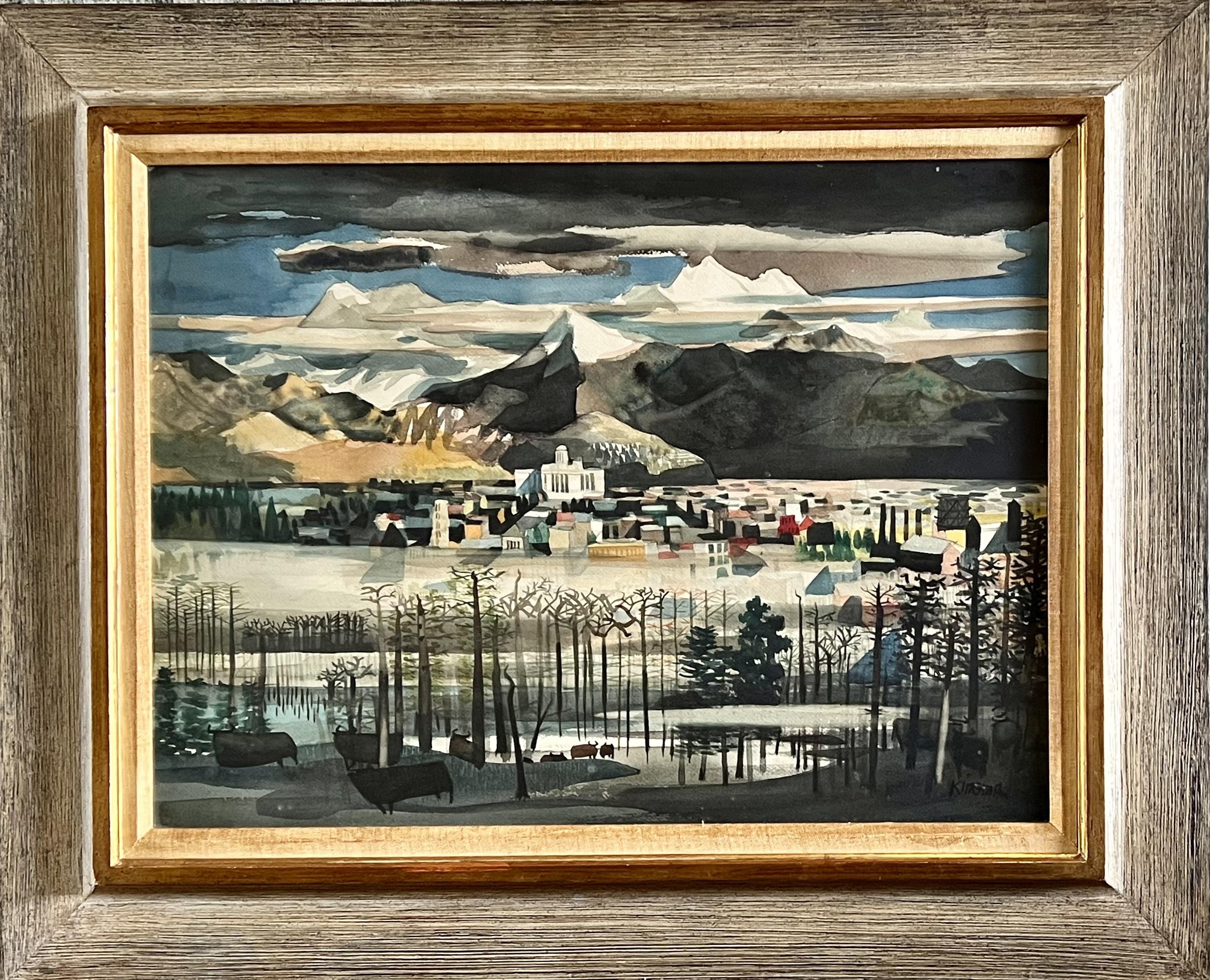 Seoul, Corea - Painting di Dong Kingman