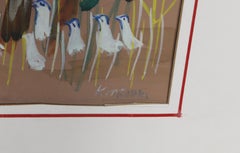 Washington, D.C., Cuadro en gouache firmado por Dong Kingman
