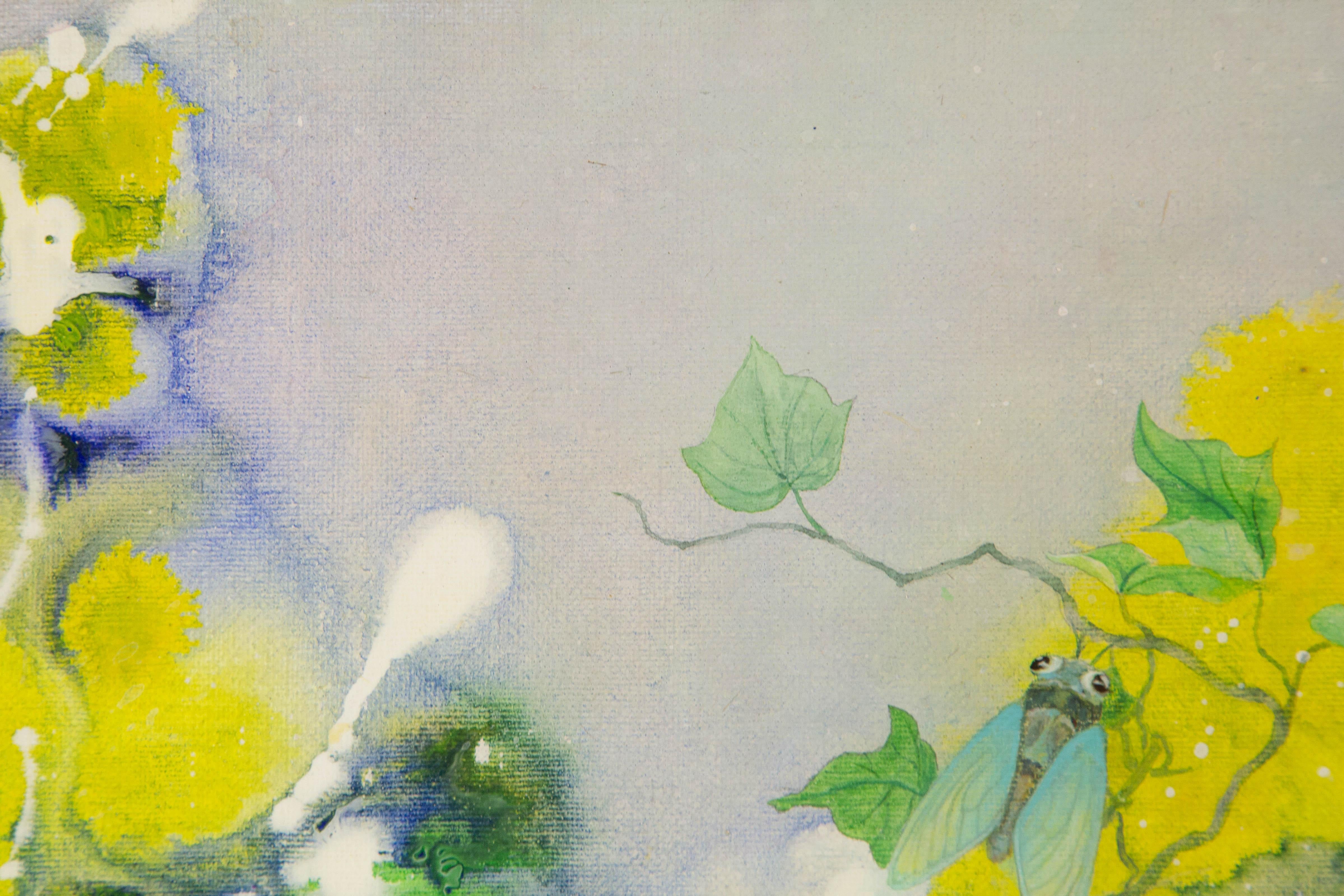 Dong Liu Abstract Original Mixed Media 