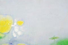 Dong Liu Abstract Original Oil On Canvas "Spring Bud"