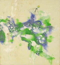 Dong Liu Animal Original Mixed Media "Butterfly" (Papillon)