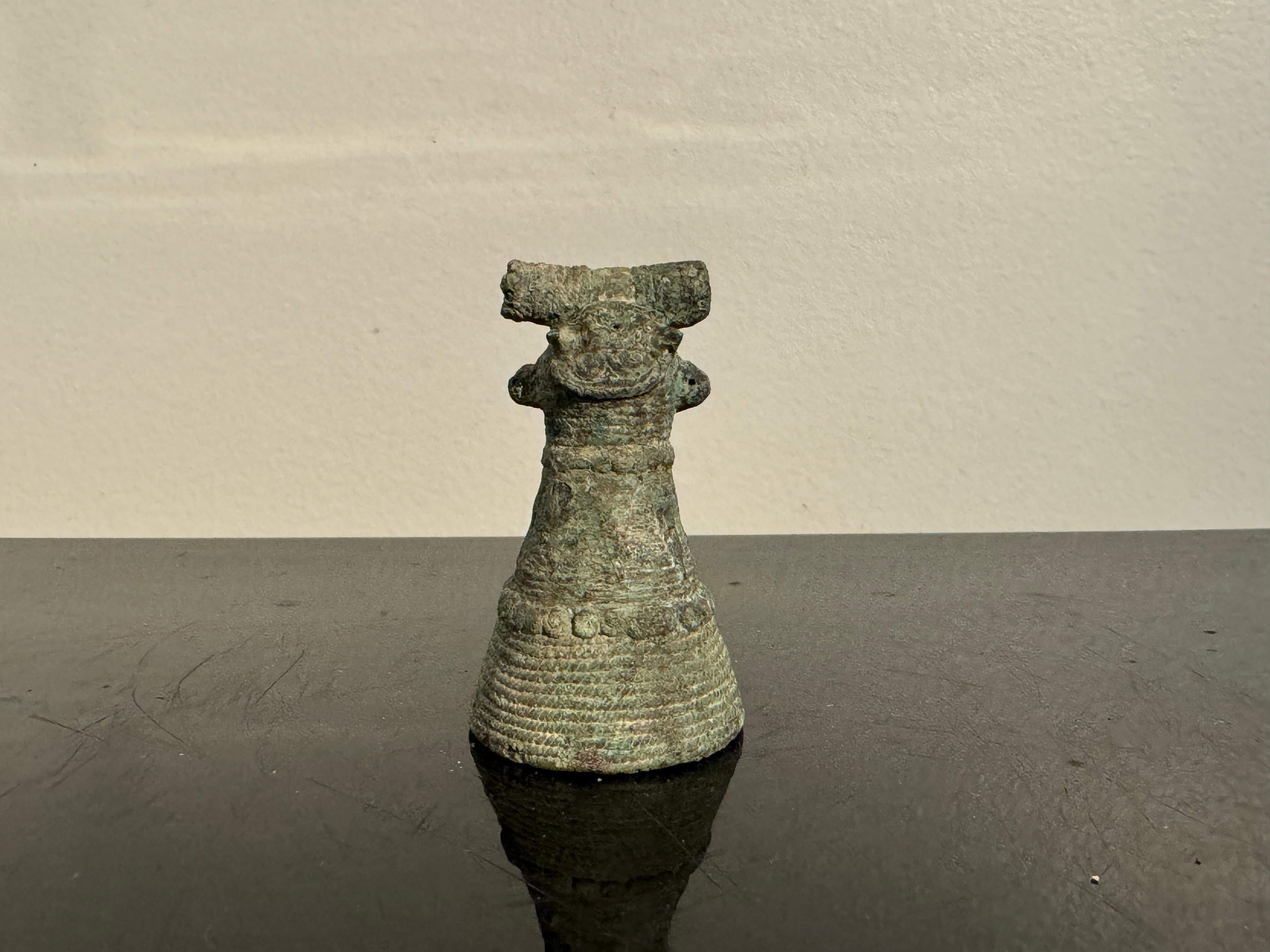 Dong Son Bronze Bells, Group of 6, circa 3rd - 1st century BCE, Vietnam For Sale 6